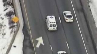 Police Chase Stolen Ambulance [upl. by Ynohtnad]