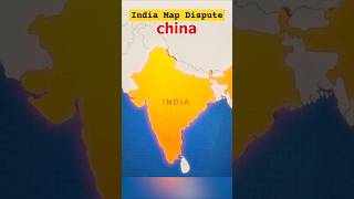 India’s Map Disputed How Different Nations See It  IndiaMap Geopolitics India China Pakistan [upl. by Ailehc]