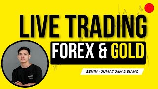 KAMIS 14 DESEMBER 2023  LIVE TRADING FOREX DAN GOLD [upl. by Tterrej]