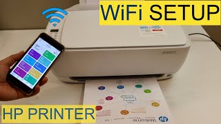 HP DeskJet Printer WiFi Setup [upl. by Kcir]