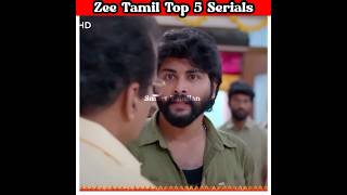 Zee Tamil Top 5 Serials  zeetamil [upl. by Terrance]