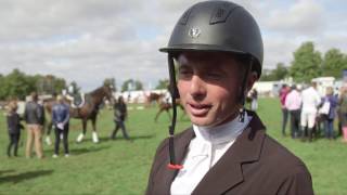 Land Rover Burghley Horse Trials 2016  Showjumping Harry Dzenis [upl. by Yun]