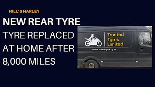 New rear tyre from Trusted Tyres [upl. by Ahsatam]