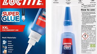 Loctite Super Glue 20g All Purpose Liquid Adhesive for Repairs Super Strong Clear Glue [upl. by Rahm]