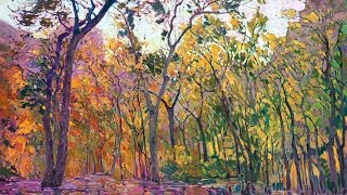 Impressionist Erin Hanson Visits Zion National Park [upl. by Aip]