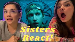 Sisters react to Troye Sivan  RUSH [upl. by Uehttam749]