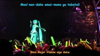 Hatsune Miku  World is Mine Live SubEsp [upl. by Enilarak]