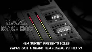 New Sunset Presents Miles  Papas Got A Brand New Pigbag Vs Mix 99 HQ [upl. by Buine95]