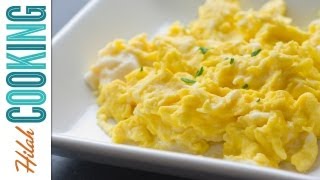 How to Make Scrambled Eggs  Perfect Scrambled Eggs Recipe  Hilah Cooking Ep 34 [upl. by Kcirdaed]