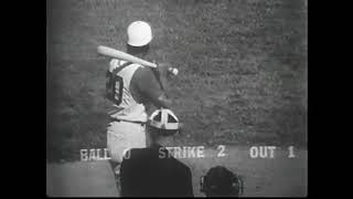 1961 World Series Game 4 Yankees at Reds Partial TV Broadcast [upl. by Yentirb]