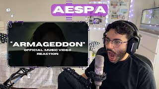 aespa Armageddon MV REACTION [upl. by Veal14]