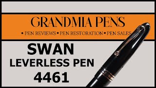 SWAN LEVERLESS PEN No 4461 FOUNTAIN PEN [upl. by Ahsem]