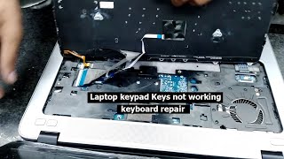 How to fix Laptop keypad Keys not working  Some keys are not working  Laptop keyboard repair [upl. by Engel]