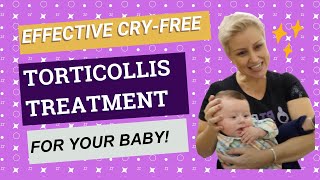 ✨Effective CryFree Torticollis Treatment For Baby Improve Neck Rotation With These Exercises✨ [upl. by Ivor]