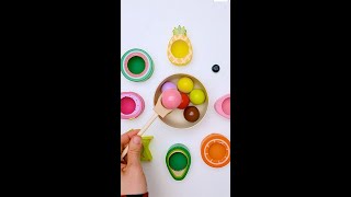 Learn Color amp Fruits Sorting Game for Toddlers kidseducationvideo [upl. by Aleyam]