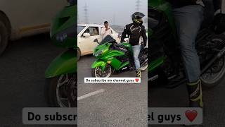 The Hulk😈zx14r😈look crazy automobile shorts officialabhi74 zx14r zx10r bikelover shortsfeed [upl. by Enimassej]