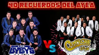 LOS BYBYS Y CAMPECHE SHOW ROMANTICAS MIX ♪ VIEJITAS PERO BONITAS [upl. by Aia]