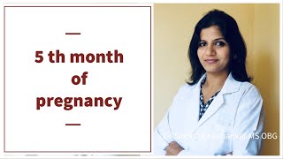 5th Month of Pregnancy in Kannada  17 18 19 20 weeks  Symptoms Diet Baby changes and Exercise [upl. by Wohlen450]