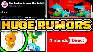 NEW POKEMON LEAKS amp RUMORS Legends ZA Potential TRAILER Next Week amp Gen 10 Hints [upl. by Ardnassak]