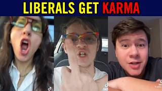 TRIGGERED Liberals Get INSTANT KARMA after Threats to Trump Supporters 1 [upl. by Umeh]