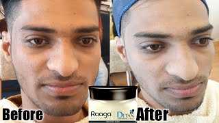 Raaga detan  raaga de tan removal cream  best de ten pack  deten detail video [upl. by Thordia]