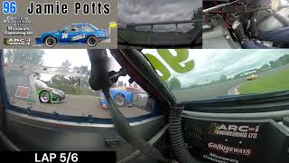 Jamie Potts Historic Sports Sedans amp Invited Allcomers Race 2 [upl. by Atarman]