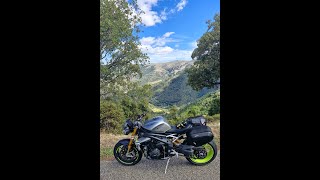 Sardinia Sardegna  great motorcycle roads Part 3 [upl. by Suhpesoj442]