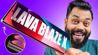 Lava Blaze X Unboxing amp First Look ⚡3D Curved AMOLED MTK Dimensity 6300 ₹13999 [upl. by Haig]