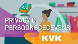 AVG Privacy amp Persoonsgegevens  KVK [upl. by Edurtreg]