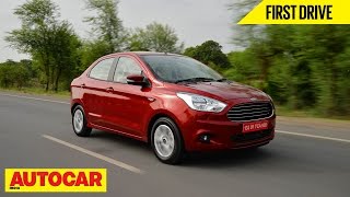 Ford Figo Aspire  First Drive  Autocar India [upl. by Felizio]