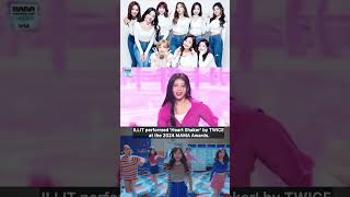 ILLIT performed Heart Shaker by TWICE at the 2024 MAMA Awards MAMA TWICE ILLIT [upl. by Ilagam]