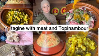 Moroccan tagine with meat and topinambour [upl. by Aubarta587]