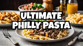 How to Make The ULTIMATE Philly Cheesesteak Pasta Recipe [upl. by Eupheemia780]