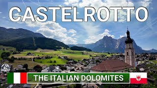 Walk Castelrotto Italy 4K with Cool Trip Walks  Virtual Walk [upl. by Tull]