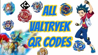 ⚔️All Valtryek QR Codes UPDATED April 2022  BEYBLADE BURST APP [upl. by Nahtnanhoj]