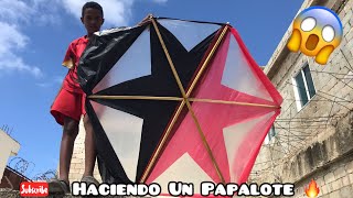 Haciendo Un Papalote 😱 Como Hacer Un Mini Almatrote Chichigua 🔥Volando Cometa Kite Papalote Cometa [upl. by Oscar987]