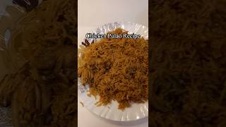 Chicken Pulao Recipe youtubeshorts food recipe shorts [upl. by Laundes]