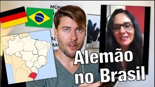 UM ALEMÃO CONSEGUE ENTENDER O ALEMÃO DO SUL DO BRASIL   Hunsrikisch [upl. by Aivekal]