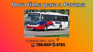 Nova linha de ônibus da Baixada Fluminense para a Pavuna [upl. by Atiuqel]