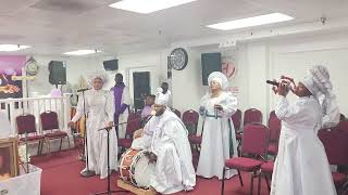 SUNDAY SERVICE AT CampS CHURCH OF ZION MARYLAND USA HEADQUARTERS PART 1  HYMNS AND PRAYERS [upl. by Aldora]