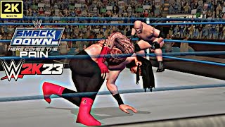 quotUnleashing the Power Team Roman Reigns vs Team Goldberg in Smackdown Pain 2K23 Modquot [upl. by Dagmar261]