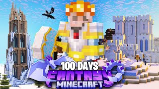 I Survived 100 Days in FANTASY Minecraft Hardcore [upl. by Cire]