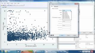 Basic scatterplots in Stata® [upl. by Nevag]