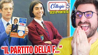 IL COLLEGIO 5 REAZIONE ALLA SESTA PUNTATA [upl. by Ardnik]