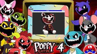 Poppy Playtime Chapter 4  ALL NEW OFFICIAL CHARACTERS and ARG SECRET SITE are FINALLY HERE 🧤 [upl. by Ztnarf]