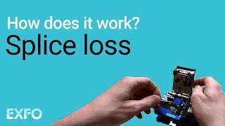 Splice Loss  EXFO animated glossary of Fiber Optics [upl. by Aivonas294]