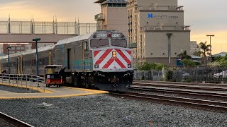 Railfanning emeryville California Friday January 12 2024 Part 3 [upl. by Llerej]