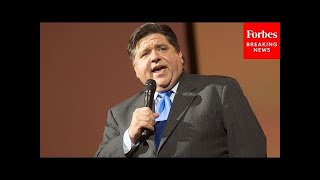 Illinois Gov JB Pritzker Speaks At Transgender Support Rally [upl. by Trimble]