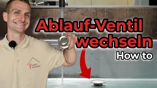 Ablaufventil selbst wechseln  Schritt für Schritt Anleitung  ImmoTrainer Hauswart Wetzikon [upl. by Araht837]