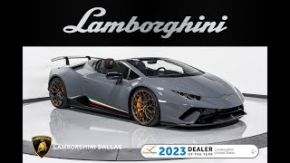 2018 Lamborghini Huracan Performante Spyder L1628 [upl. by Bum]